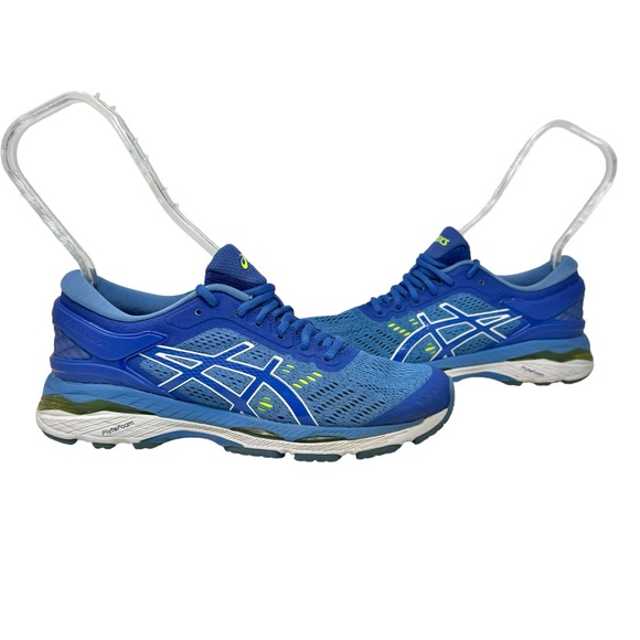 ASICS Gel Kayano 24 Blue Running Shoes Size 7.5 - Picture 2 of 11